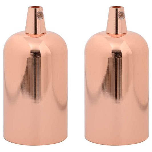 Lamp Holders 2 pcs Rose Gold E27 Lamp Holders 2 pcs Rose Gold E27