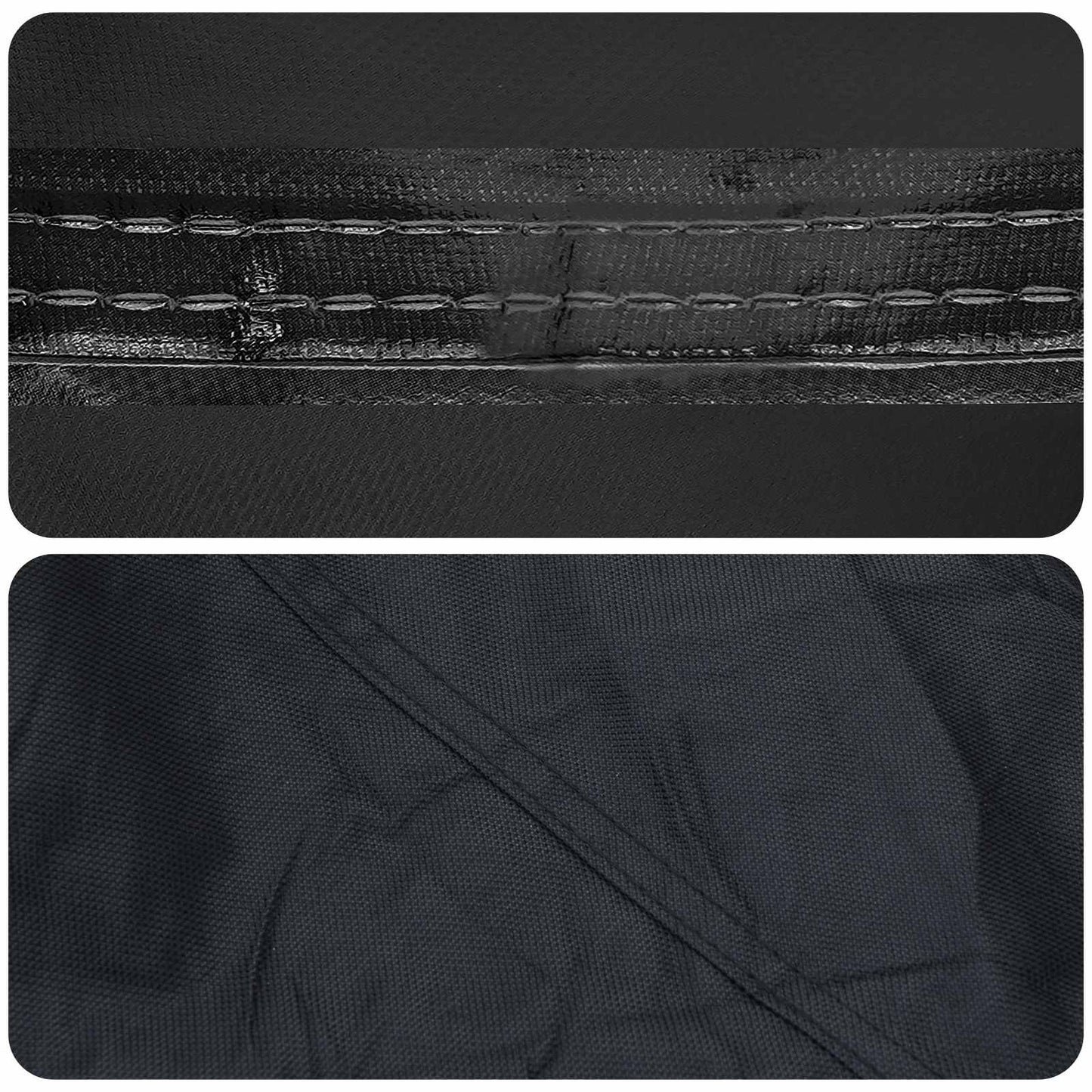 Furniture Cover Plain Black 229 x 113 x 73 cm 600D