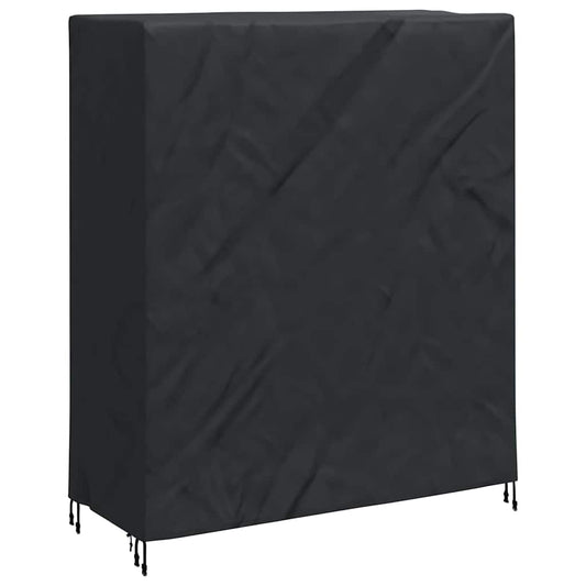 Pingpong Table Cover Plain Black 165 x 70 x 185 cm Fabric Pingpong Table Cover Plain Black 165 x 70 x 185 cm Fabric