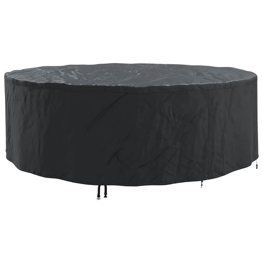 Furniture Cover Black 279 x 279 x 85 cm 420D Oxford Fbric Furniture Cover Black 279 x 279 x 85 cm 420D Oxford Fbric