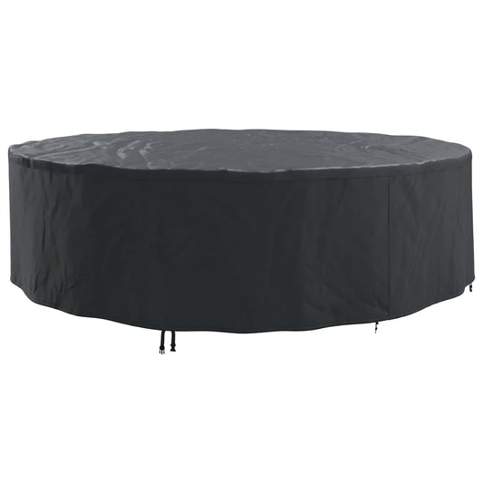 Furniture Cover 320 x 320 x 71 cm 600D Oxford Fbric Round Black Furniture Cover 320 x 320 x 71 cm 600D Oxford Fbric Round Black