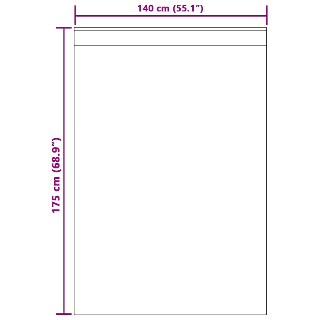 Voile Curtain with Curtains 2 pcs Cream 175 x 140 cm Polyester