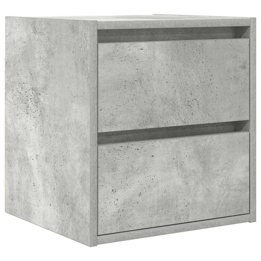 Wall-mounted Bedside Cabinet Concrete Grey 38x34x40 cm Wall-mounted Bedside Cabinet Concrete Grey 38x34x40 cm