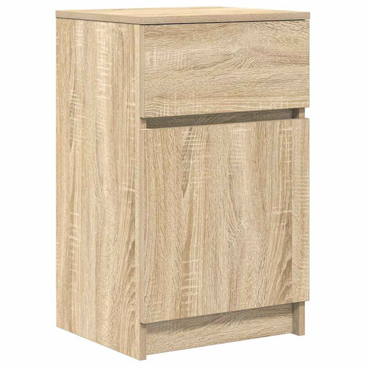 Bedside Cabinet Sonoma Oak 39x35x65 cm Engineered Wood Bedside Cabinet Sonoma Oak 39x35x65 cm Engineered Wood