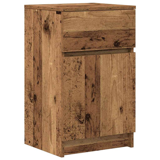 Bedside Cabinet Old Wood 39x35x65 cm Engineered Wood Bedside Cabinet Old Wood 39x35x65 cm Engineered Wood