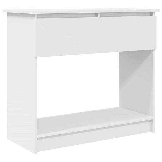 Console Table with Drawers White 85.5x38.5x74.5 cm Console Table with Drawers White 85.5x38.5x74.5 cm