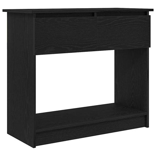 Console Table with Drawers Black 85.5x38.5x74.5 cm Console Table with Drawers Black 85.5x38.5x74.5 cm