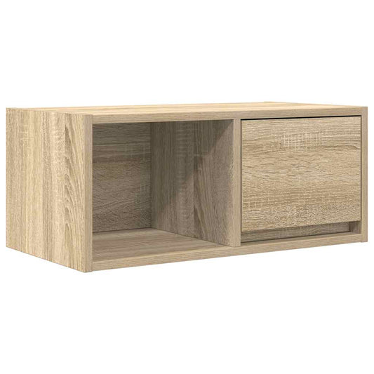 TV Cabinet Sonoma Oak 60x31x25.5 cm Engineered Wood TV Cabinet Sonoma Oak 60x31x25.5 cm Engineered Wood