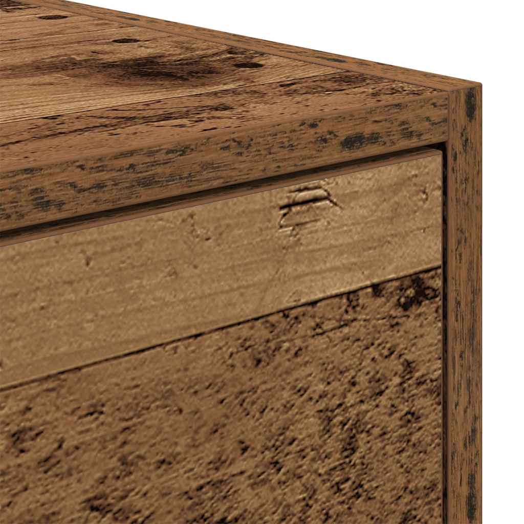 TV Cabinets 2 pcs Old Wood 60x31x25,5 cm Engineered Wood