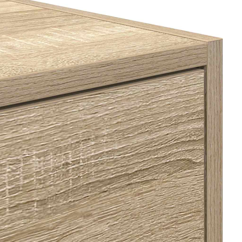 TV Cabinets 2 pcs Sonoma Oak 80x31x25,5 cm Engineered Wood