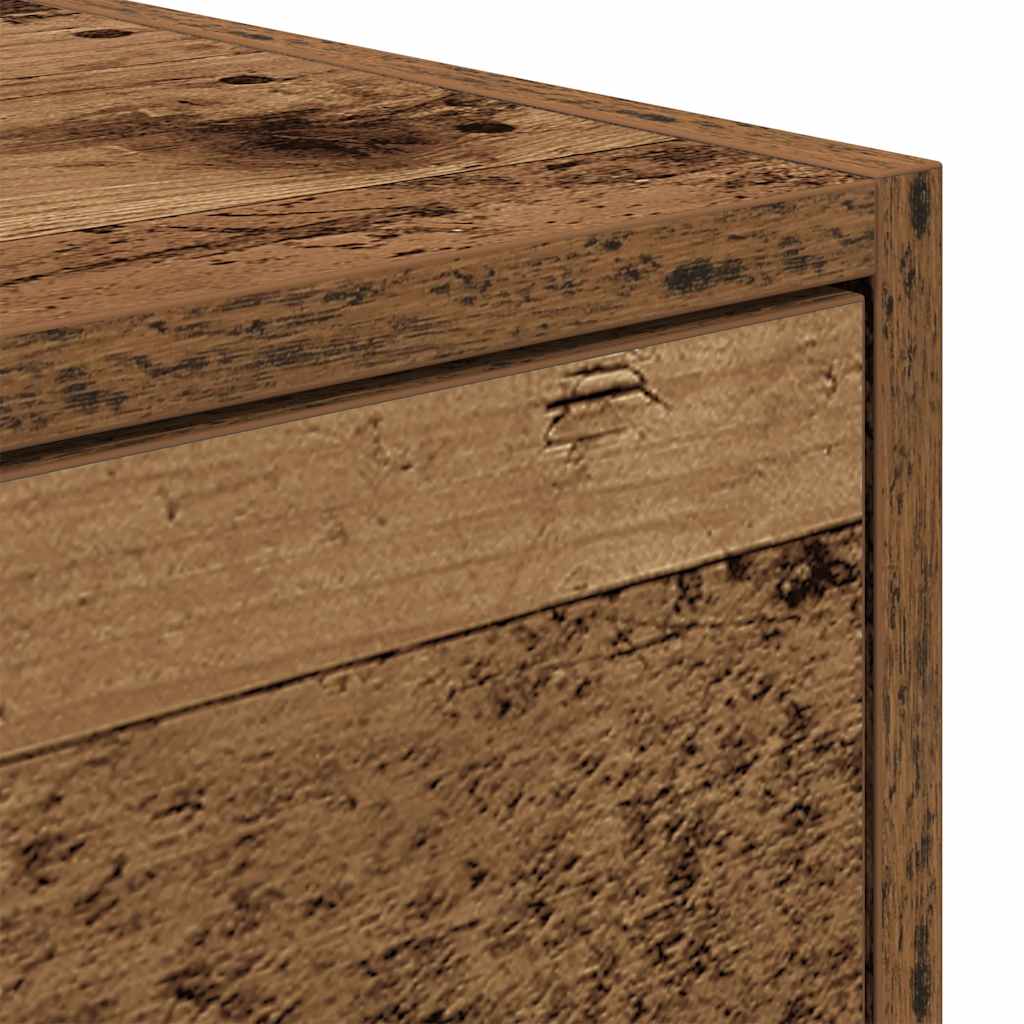 TV Cabinets 2 pcs Old Wood 100x31x25,5 cm Engineered Wood