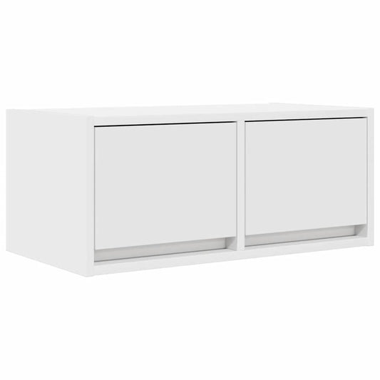 TV Cabinet White 60x31x25.5 cm Engineered Wood TV Cabinet White 60x31x25.5 cm Engineered Wood