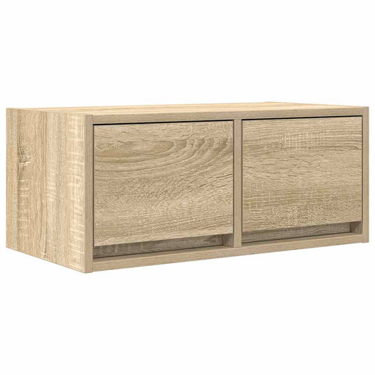 TV Cabinet Sonoma Oak 60x31x25.5 cm Engineered Wood TV Cabinet Sonoma Oak 60x31x25.5 cm Engineered Wood