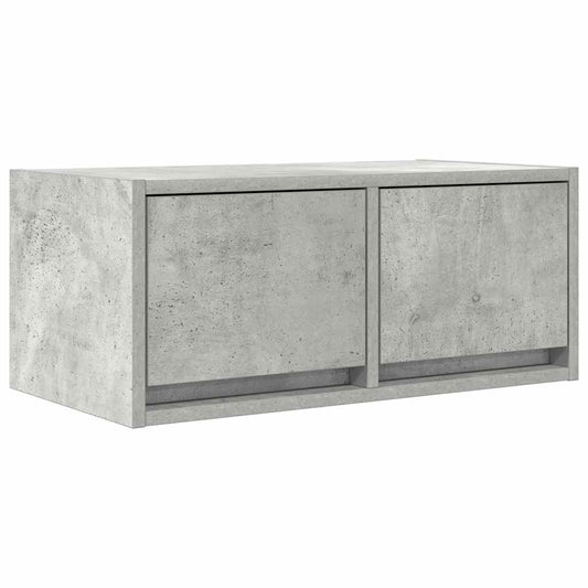 TV Cabinet Concrete Grey 60x31x25.5 cm Engineered Wood TV Cabinet Concrete Grey 60x31x25.5 cm Engineered Wood