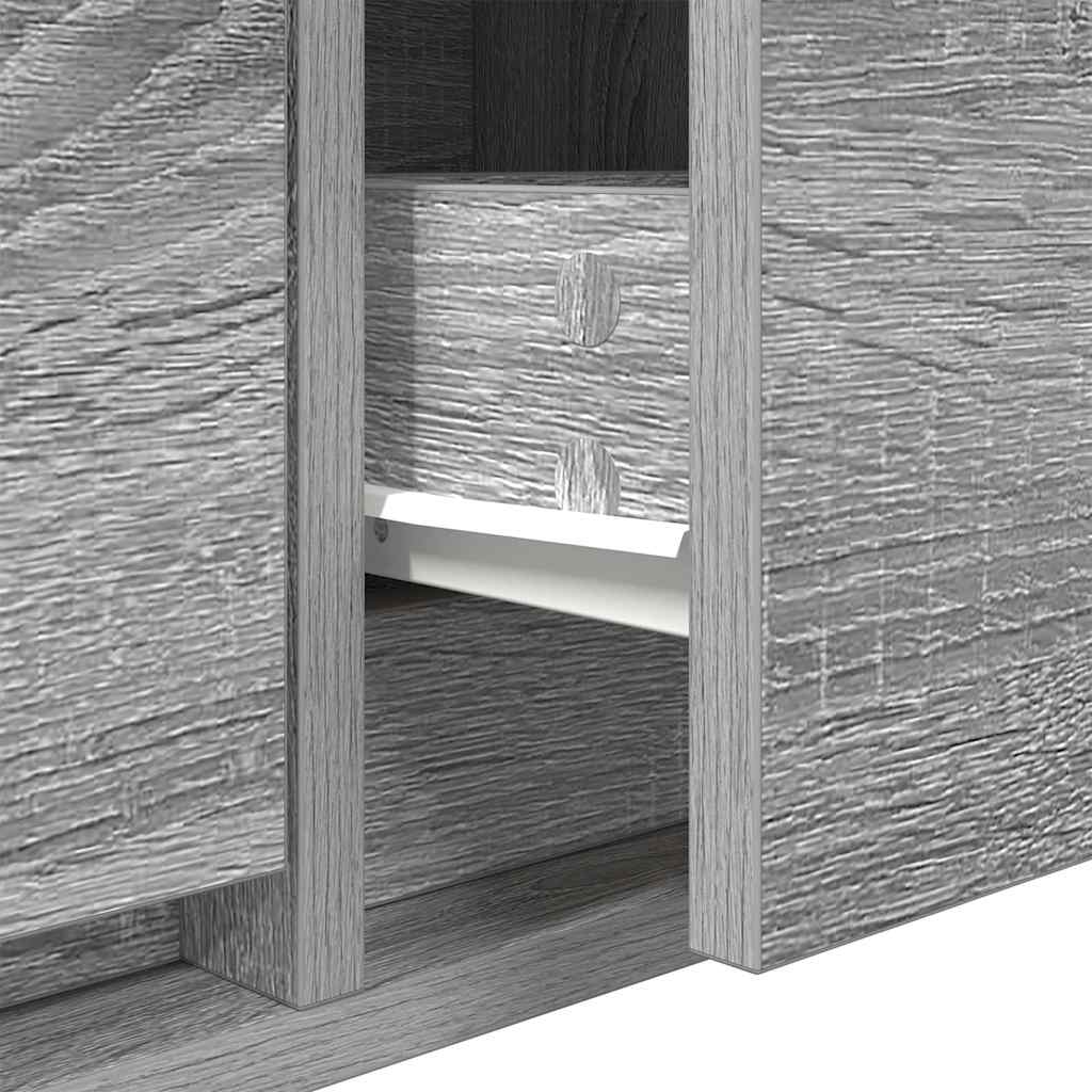 TV Cabinets 2 pcs Grey Sonoma 60x31x25.5 cm Engineered Wood
