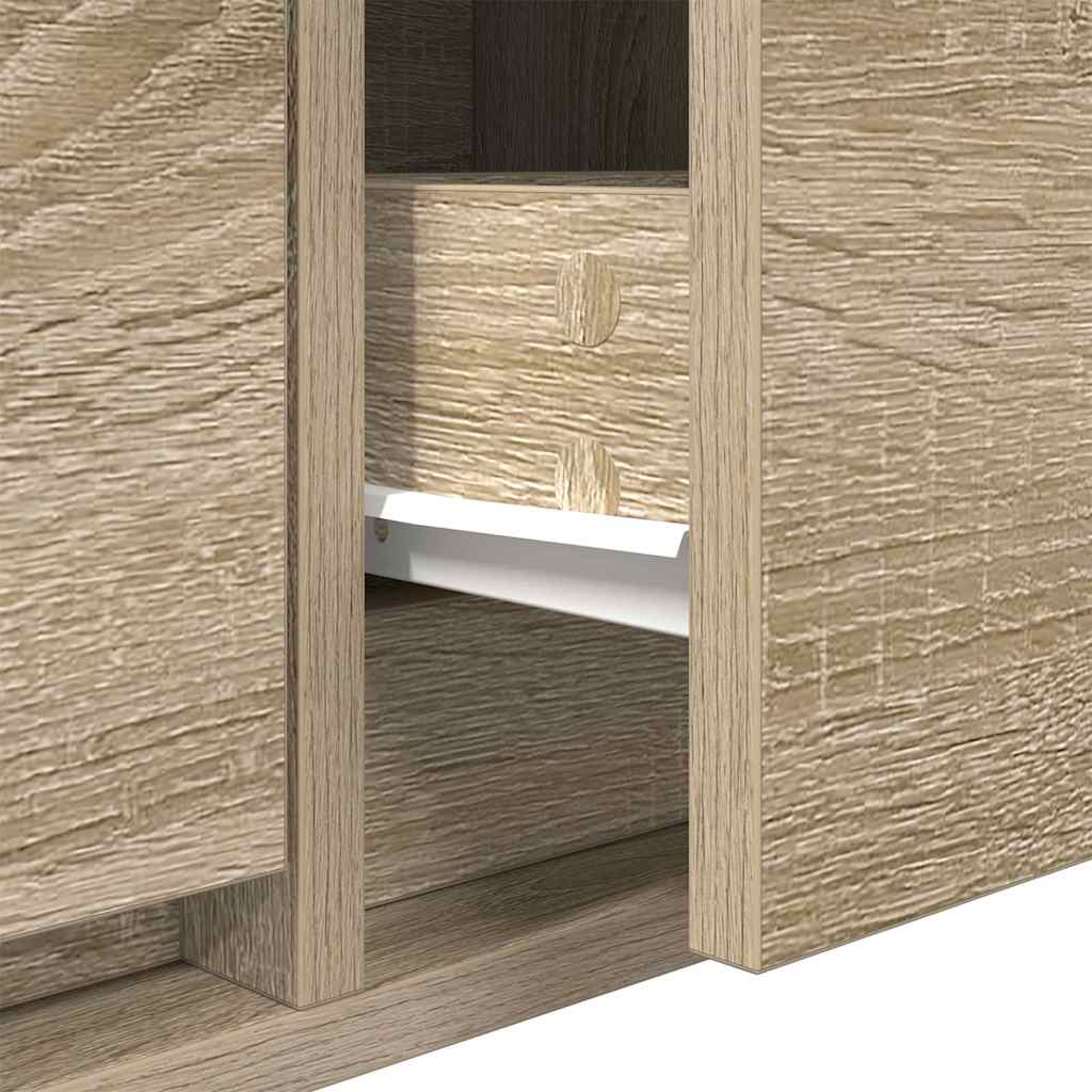 TV Cabinet Sonoma oak 100 x 31 x 25.5 cm Engineered wood