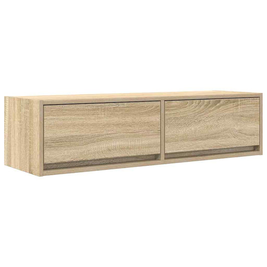 TV Cabinet Sonoma oak 100 x 31 x 25.5 cm Engineered wood TV Cabinet Sonoma oak 100 x 31 x 25.5 cm Engineered wood