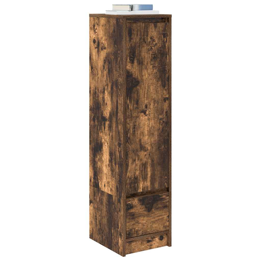 Highboard Smoked Oak 29,5x34x119,5 cm Engineered Wood