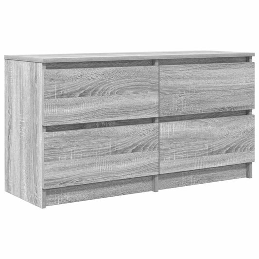 TV Cabinet Grey Sonoma 100x35x54 cm Engineered Wood TV Cabinet Grey Sonoma 100x35x54 cm Engineered Wood