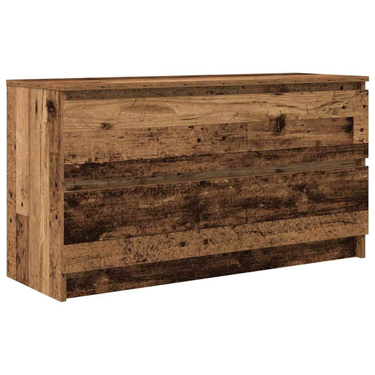 TV Cabinet Old Wood 100x35x54 cm Engineered Wood TV Cabinet Old Wood 100x35x54 cm Engineered Wood