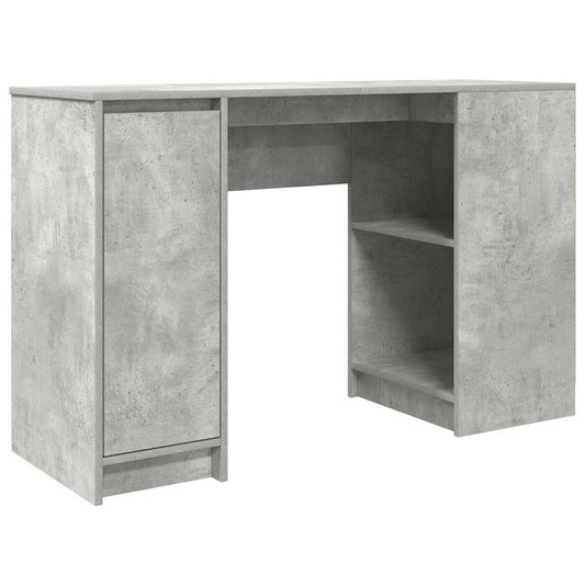 Desk Concrete Grey 120x42x76 cm Engineered Wood Desk Concrete Grey 120x42x76 cm Engineered Wood
