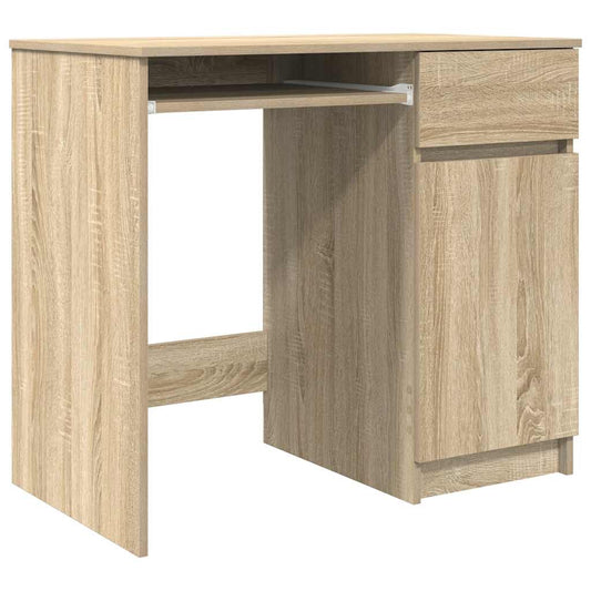 Desk Sonoma Oak 86x49x76 cm Engineered Wood Desk Sonoma Oak 86x49x76 cm Engineered Wood