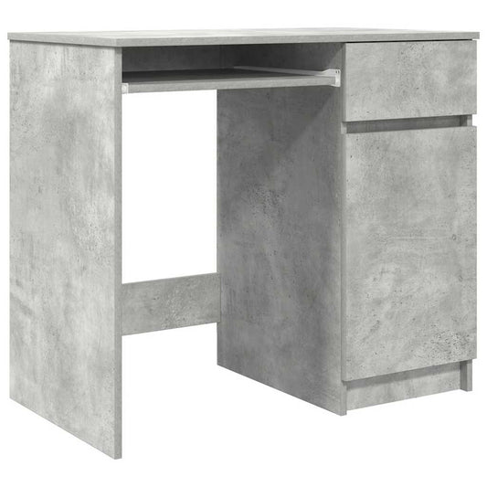 Desk Concrete Grey 86x49x76 cm Engineered Wood Desk Concrete Grey 86x49x76 cm Engineered Wood