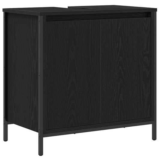Bathroom Basin Cabinet Black 60x34.5x60 cm Bathroom Basin Cabinet Black 60x34.5x60 cm
