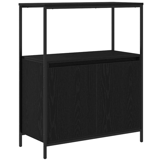 Bathroom Cabinet with Shelves Black Oak 76,5x35x95 cm Bathroom Cabinet with Shelves Black Oak 76,5x35x95 cm