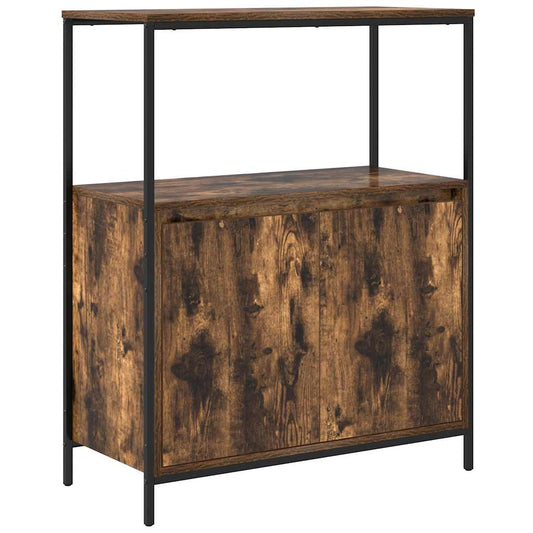 Bathroom Cabinet with Shelves Smoked Oak 76.5x35x95 cm Bathroom Cabinet with Shelves Smoked Oak 76.5x35x95 cm