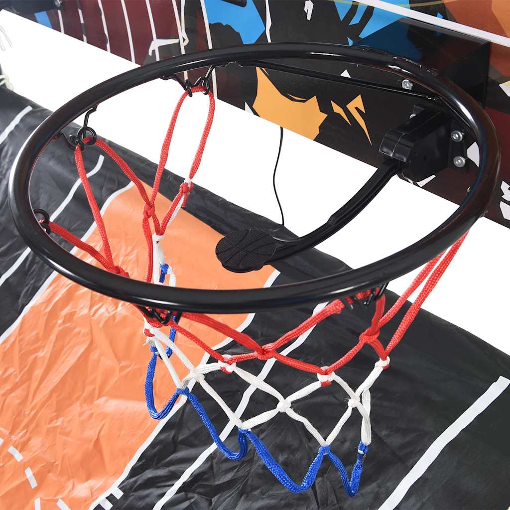 Basketball Arcade Machine with 4 Balls for 2 Players