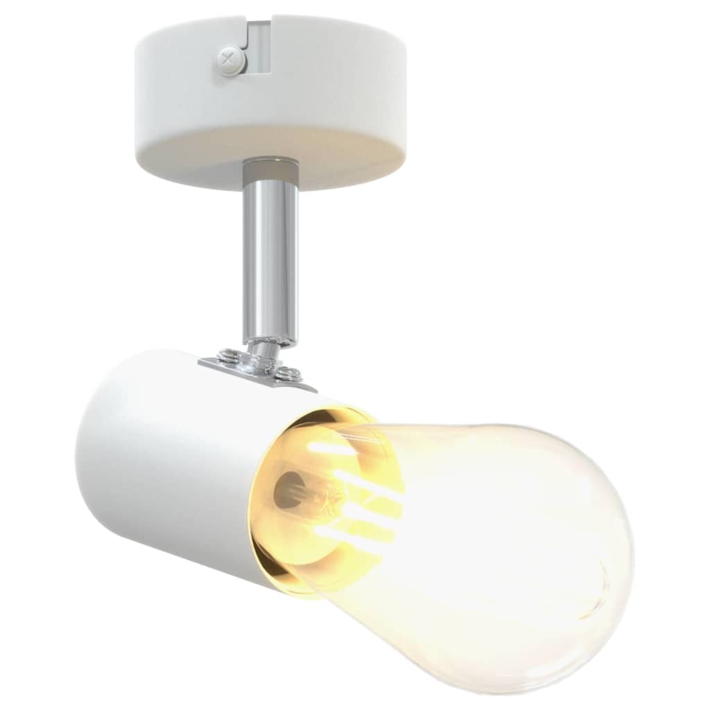 Ceiling Spotlight with Spotlights White 6.5 x 6 x 11.5 cm Metal