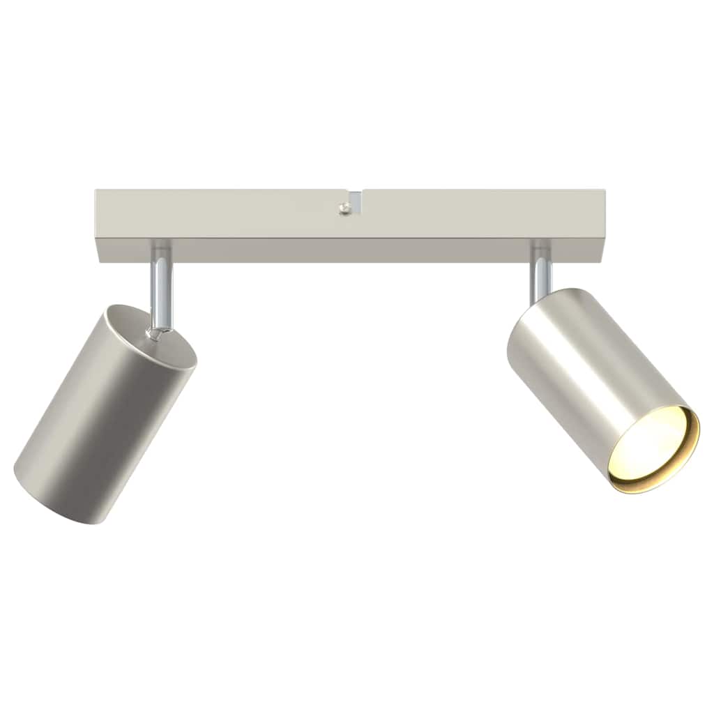 Ceiling Spotlight with Spotlights Nickel 26 x 6 x 16 cm Metal
