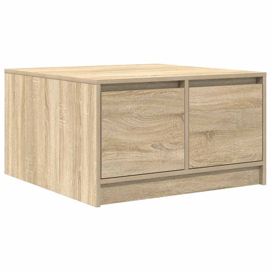 Coffee Table with Drawers Sonoma Oak 70.5x70x40 cm Coffee Table with Drawers Sonoma Oak 70.5x70x40 cm
