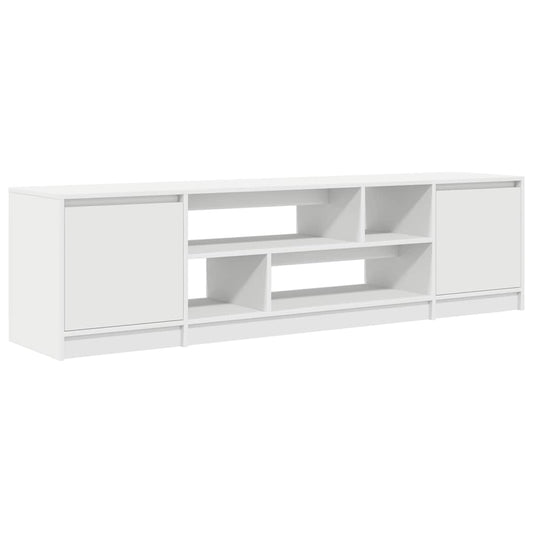 TV Cabinet | White | Engineered wood | Large | TV Cabinet | Rectangular TV Cabinet | White | Engineered wood | Large | TV Cabinet | Rectangular