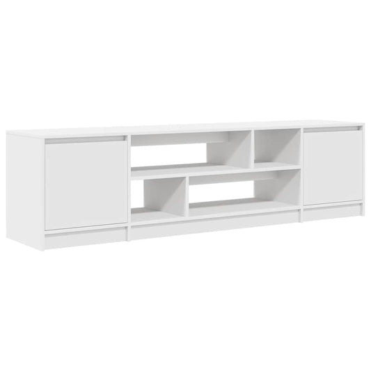 TV Cabinet White 188,5x41x50 cm Engineered Wood TV Cabinet White 188,5x41x50 cm Engineered Wood