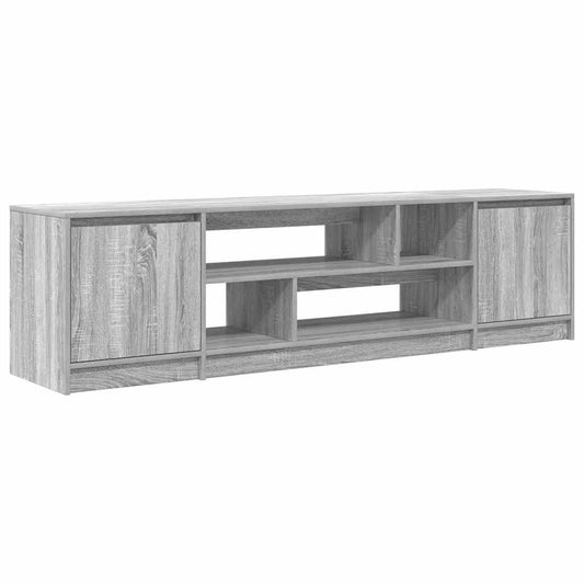 TV Cabinet Grey Sonoma 188,5x41x50 cm Engineered Wood TV Cabinet Grey Sonoma 188,5x41x50 cm Engineered Wood