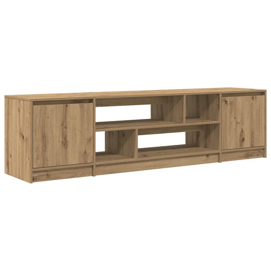 TV Cabinet Artisan Oak 188,5x41x50 cm Engineered Wood TV Cabinet Artisan Oak 188,5x41x50 cm Engineered Wood