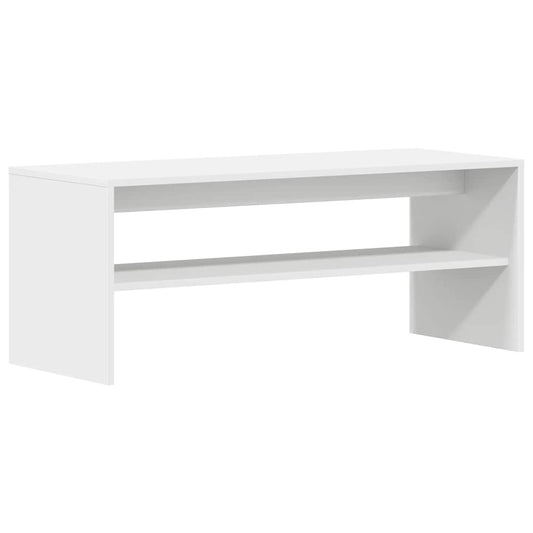 TV Cabinet White 100x40x40 cm Engineered Wood TV Cabinet White 100x40x40 cm Engineered Wood