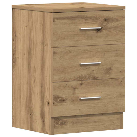 Bedside Cabinet Artisan Oak 38x35x55 cm Engineered Wood Bedside Cabinet Artisan Oak 38x35x55 cm Engineered Wood