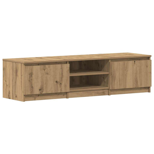 TV Cabinet Artisan Oak 140x40x36 cm Engineered Wood TV Cabinet Artisan Oak 140x40x36 cm Engineered Wood