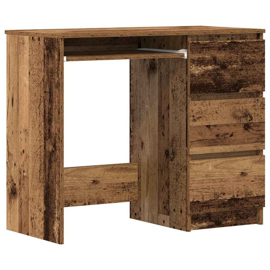 Desk Old Wood 90x45x76 cm Engineered Wood Desk Old Wood 90x45x76 cm Engineered Wood