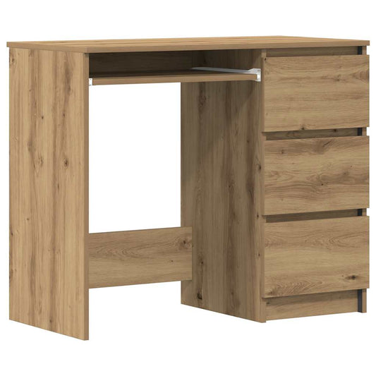 Desk Artisan Oak 90x45x76 cm Engineered Wood Desk Artisan Oak 90x45x76 cm Engineered Wood