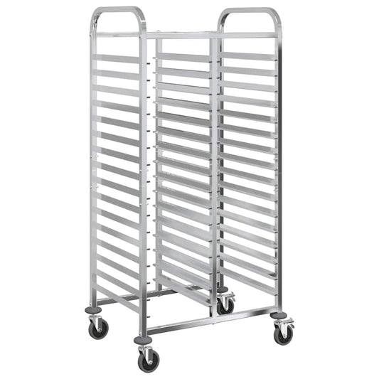 Tray Trolley with 32 GN Containers 75x55x162.5 cm Tray Trolley with 32 GN Containers 75x55x162.5 cm