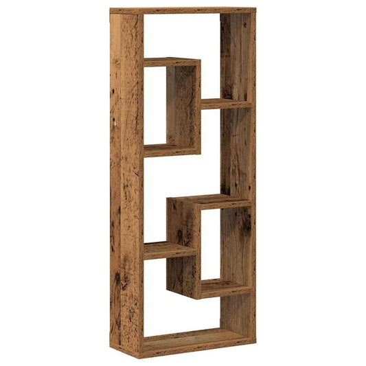 Wall Shelf Old Wood 36x16x90 cm Engineered Wood Wall Shelf Old Wood 36x16x90 cm Engineered Wood