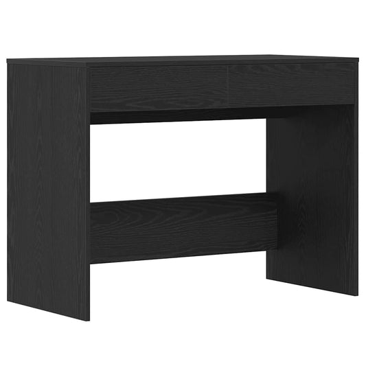 Desk Black Oak 101x50x76.5 cm Engineered Wood Desk Black Oak 101x50x76.5 cm Engineered Wood