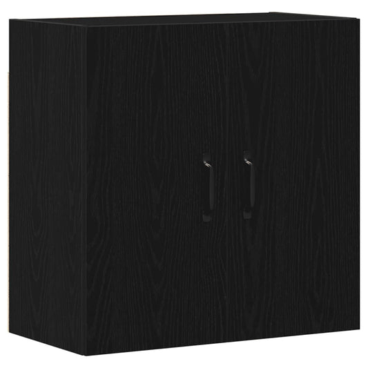 Wall Cabinet Black Oak 60x31x60 cm Engineered Wood Wall Cabinet Black Oak 60x31x60 cm Engineered Wood
