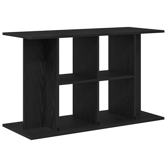 Aquarium Stand Black Oak 100x40x60 cm Engineered Wood Aquarium Stand Black Oak 100x40x60 cm Engineered Wood