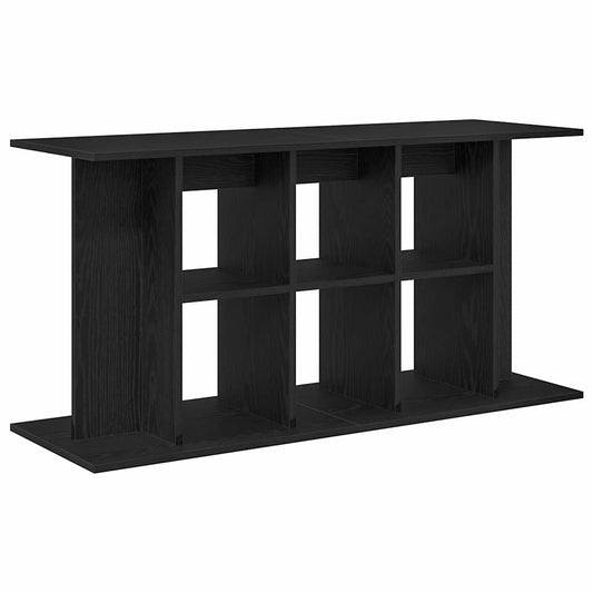 Aquarium Stand Black Oak 120x40x60 cm Engineered Wood Aquarium Stand Black Oak 120x40x60 cm Engineered Wood