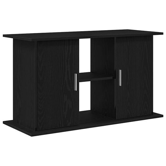 Aquarium Stand Black Oak 101x41x58 cm Engineered Wood Aquarium Stand Black Oak 101x41x58 cm Engineered Wood